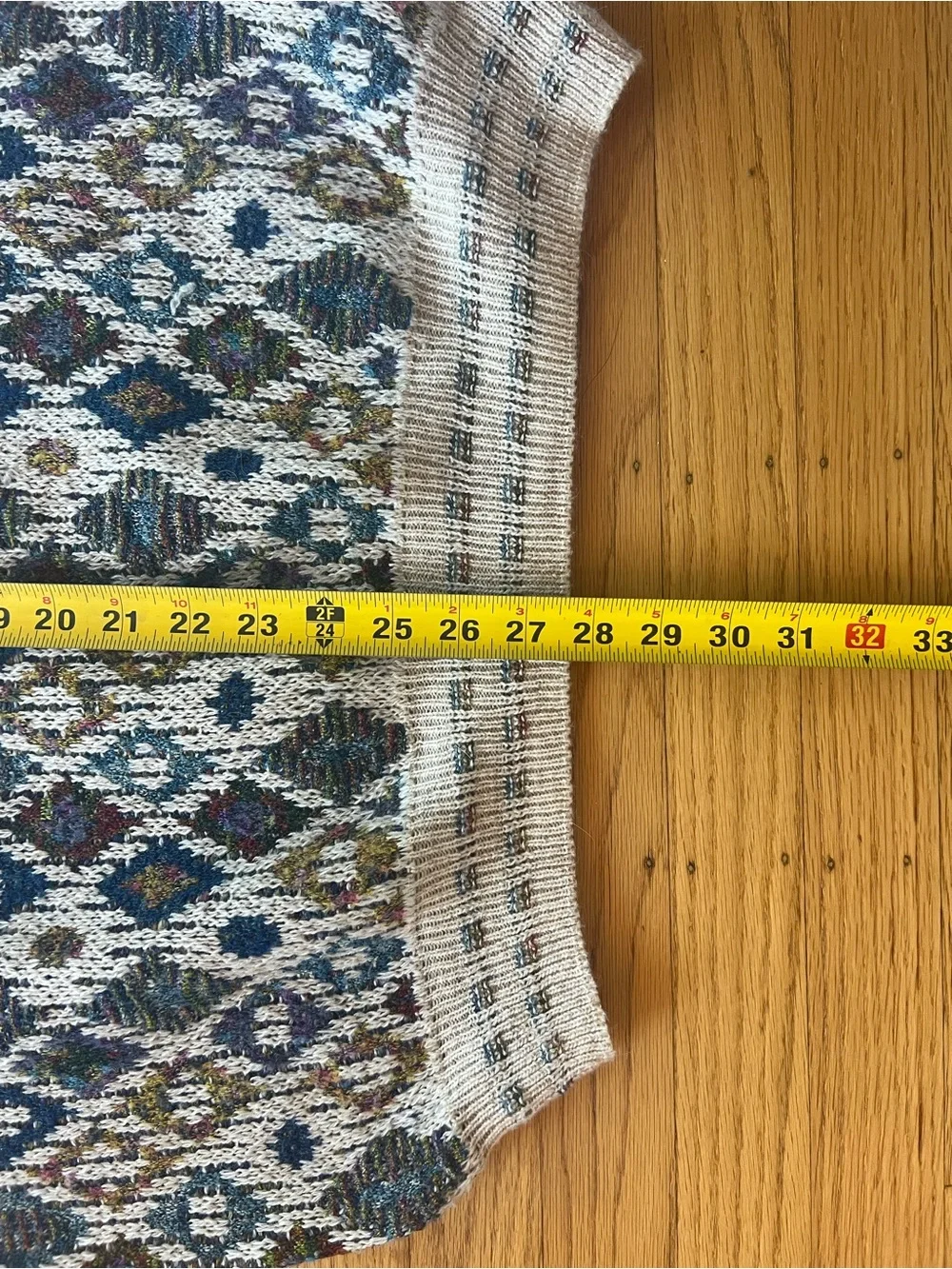 Vintage Pronto Uomo Italy Mens Sweater Coogi Style Size L 80s 90s Multicolor